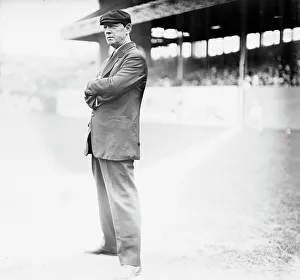 Umpire Prints: Harry Steamboat Johnson, NL umpire (baseball), 1914. Creator: Bain News Service