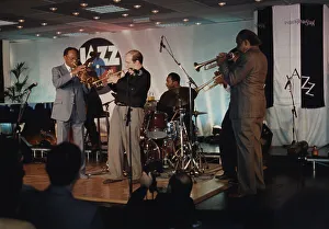 Mixed Race Group Prints: Harry Sweets Edison, Clark Terry