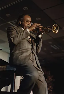 1989 Prints: Harry Sweets Edison, Jazz Inn Party, Nordwijk, Netherlands, 1989. Creator: Brian Foskett