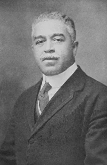 Baritone Prints: Harry T. Burleigh; Photo by Mishkin, New York, 1922. Creator: Unknown