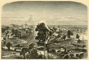 Hartford, from Colts Factory, 1874. Creator: James H. Richardson