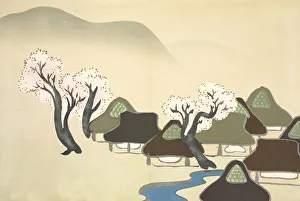 Rice Paddy Prints: Haru No Denka, from Momoyo-gusa (The World of Things) Vol III, pub