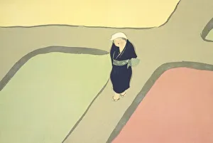 Haru No Taomo, from Momoyo-gusa (The World of Things) Vol III, pub