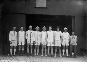 Harvard Varsity, 1911, between 1910 and 1915. Creator: Bain News Service