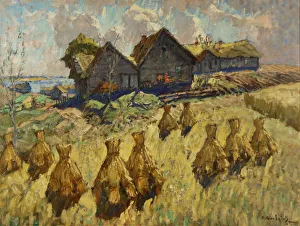 Gorbatov Prints: After the Harvest, 1931