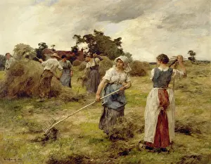Lhermitte Leon Augustin Prints: The Harvest, c1886. Creator: Leon-Augustin Lhermitte