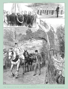 The Graphic Prints: The Harvest Home at the Philanthropic Home for Boys at Redhill 1891