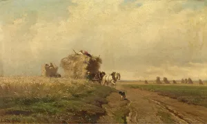 Harvest, mid-late 19th century. Creator: Edmond de Schampheleer