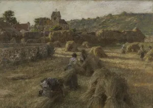 Harvest. The Sheaf-Binders