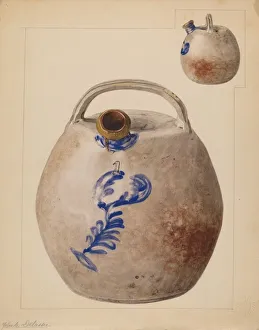 Harvester Jug, c. 1937. Creator: Yolande Delasser