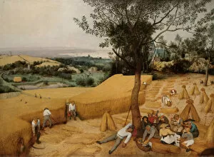 Farm Labourer Collection: The Harvesters, 1565. Creator: Pieter Bruegel the Elder