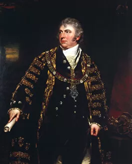 Combe Gallery: Harvey Christian Combe, Lord Mayor 1799. Artist: Benjamin Burnell
