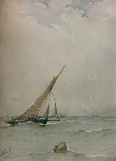 Harwich, North Sea Trawlers, c1900. Artist: Albert Ernest Markes Harwich, North Sea Trawlers, c1900. Artist: Albert Ernest Markes