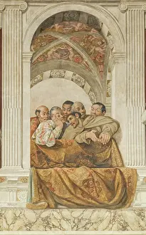 Hasekura's embassy to the Pope Paul V, 1616. Creator: Tassi, Agostino (1578-1644). Hasekura's embassy to the Pope Paul V, 1616. Creator: Tassi, Agostino (1578-1644)