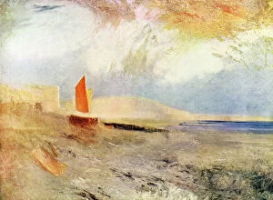 Seascape Gallery: Hastings, 19th century (1910).Artist: JMW Turner