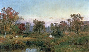 J Cropsey Collection: Hastings-on-Hudson, 1885 Artist: Jasper Francis Cropsey