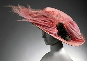 Garment Prints: Hat, about 1900. Creator: Unknown