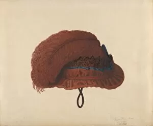 Plumed Gallery: Hat, 1937. Creator: Marie Famularo