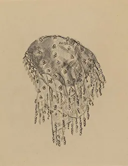 Sequins Prints: Hat, c. 1937. Creator: Rosalia Lane