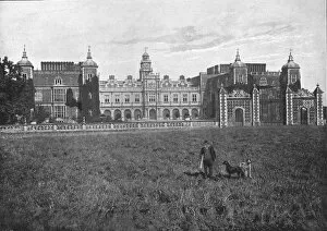 Hatfield House, South front, c1900. Artist: GW Wilson and Company