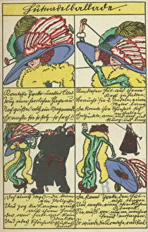 Comic Collection: Hatpin Ballad (Hutnadelballade), 1911. Creator: Moritz Jung