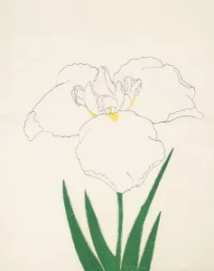 Clump Prints: Hatsu-Shimo, No. 6, 1890, (colour woodblock print)
