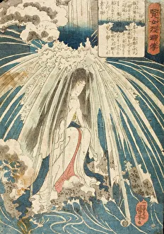 Kuniyoshi Utagawa Prints: Hatsuhana, between circa 1841 and circa 1842. Creator: Utagawa Kuniyoshi