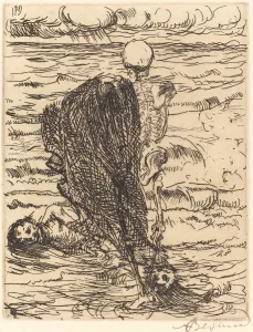 Drowned Prints: The Haul (Le coup de filet), 1900. Creator: Paul Albert Besnard