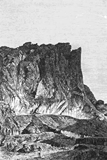 Himalayas Prints: Haunt of the Black Bear; Black Bear Shooting in the Himalayas, 1875. Creator: Unknown