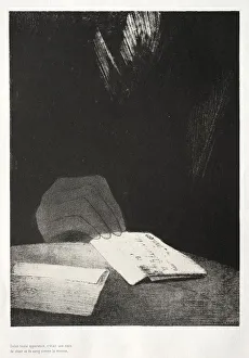 Late 19th Century Prints: The Haunted House: It Was a Hand, Seemingly as Much of Flesh and Blood as My Own, 1896