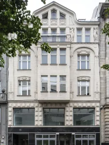 Haus Hillbrich, Mauerstrasse 76, Berlin, Germany, (1908), 2018. Artist: Alan John Ainsworth