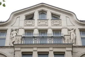 Haus Hillbrich, Mauerstrasse 76, Berlin, Germany, (1908), 2018. Artist: Alan John Ainsworth
