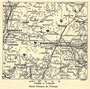 Hauts Plateaux de l'Orange; Afrique Australe, 1914. Creator: Unknown