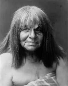 Sarong Prints: Havachach-Maricopa, c1907. Creator: Edward Sheriff Curtis