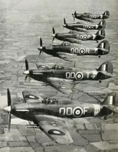 Hurricane Prints: The Hawker Hurricane, 1941. Creator: Unknown