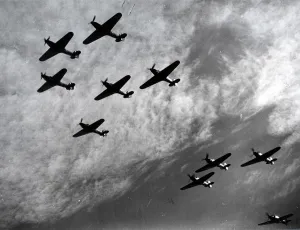 Hurricane Prints: Hawker Hurricanes flying in formation, Battle of Britain, World War II, 1940