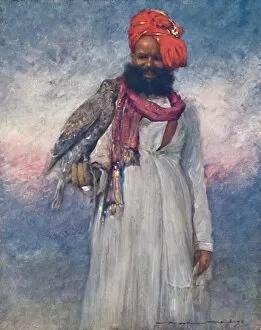 Durbar Gallery: A Hawksman of Rajgarh, 1903. Artist: Mortimer L Menpes