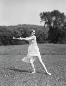 Aviodance Prints: Hawley, Katherine, 1921 July 28. Creator: Arnold Genthe
