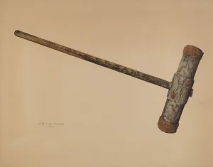 Mallet Prints: Hawsing Beetle, 1939. Creator: Orison Daeda