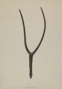 Albert Geuppert Prints: Hay Fork, 1938. Creator: Albert Geuppert