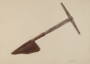 Stroh Prints: Hay Knife, 1938. Creator: Herman O. Stroh