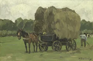 Hay Waggon Prints: Hay Wagon, 1870-1939. Creator: Nicolaas Bastert