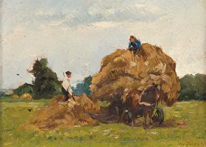 Hay Waggon Prints: Hay Wagon, 1885-1931. Creator: Willem de Zwart