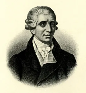 Franz Joseph Prints: Haydn, late 18th century, (1907). Creator: Unknown