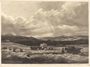 Nearing Gallery: Hayfield in Yorkshire, 1904. Creator: Frank Short