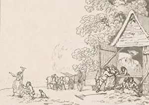 The Haymakers, 1787. 1787. Creator: Thomas Rowlandson
