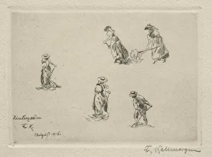 Haymakers, 1916. Creator: Friedrich Kallmorgan (German, 1856-1924)