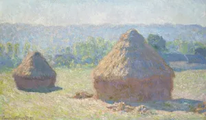 Haystack in the Evening Sun, 1891. Artist: Monet, Claude (1840-1926) Haystack in the Evening Sun, 1891. Artist: Monet, Claude (1840-1926)