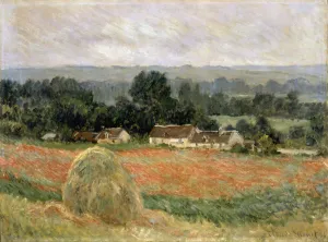 Haystack at Giverny, 1886. Artist: Claude Monet