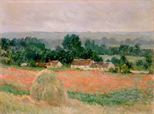 Distant Prints: Haystack at Giverny, 1886. Creator: Claude Monet